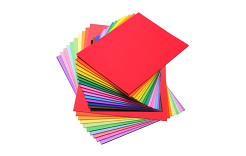 colored paper orange