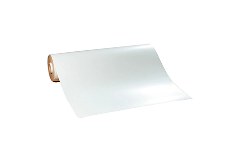 white corrugated card