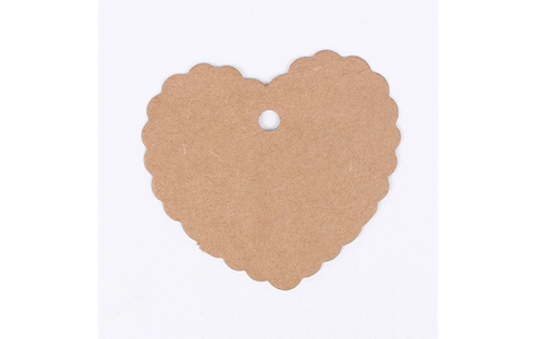 blank kraft paper hang tags