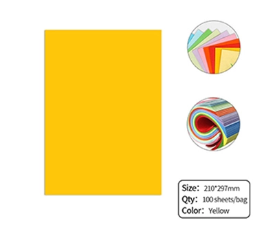 Yellow Colored Paper