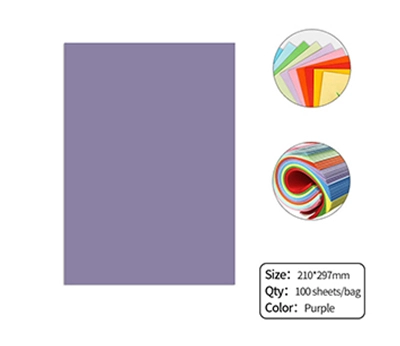 Purple Colored Paper