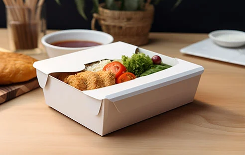 disposable custom paper lunch box